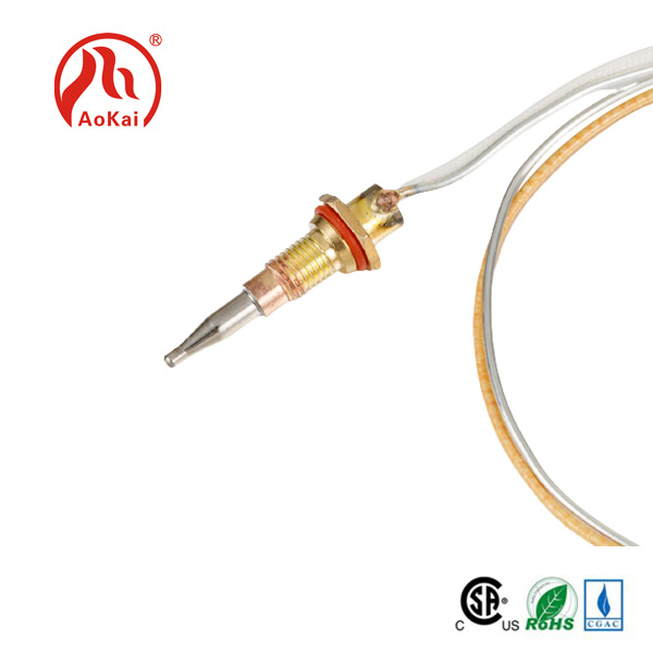 Fametrahana sy fampiasana ny thermocouple.